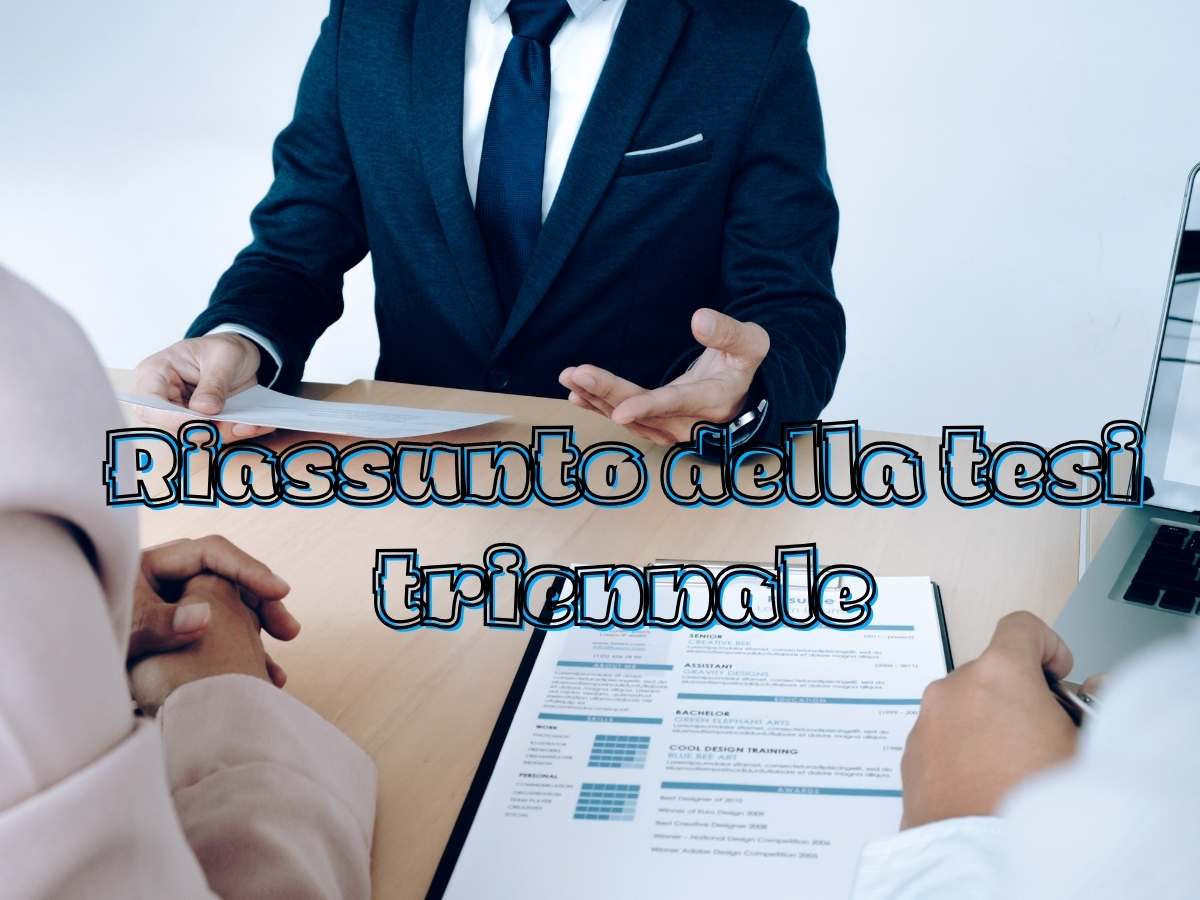 Come elaborare un riassunto di tesi di laurea in modo corretto - Tesi