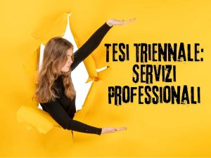 Servizi professionali per tesi triennale - Acquista ora
